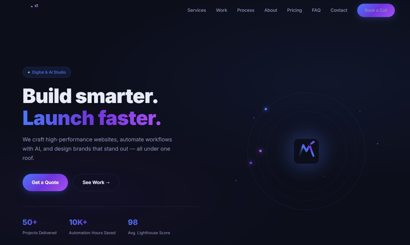 NexLevel Homepage Screenshot